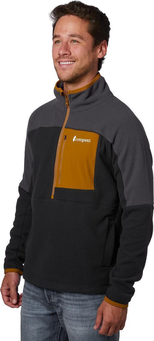 Abrazo Fleece Half-Zip Jacket - Mens - Graphite / Black 3