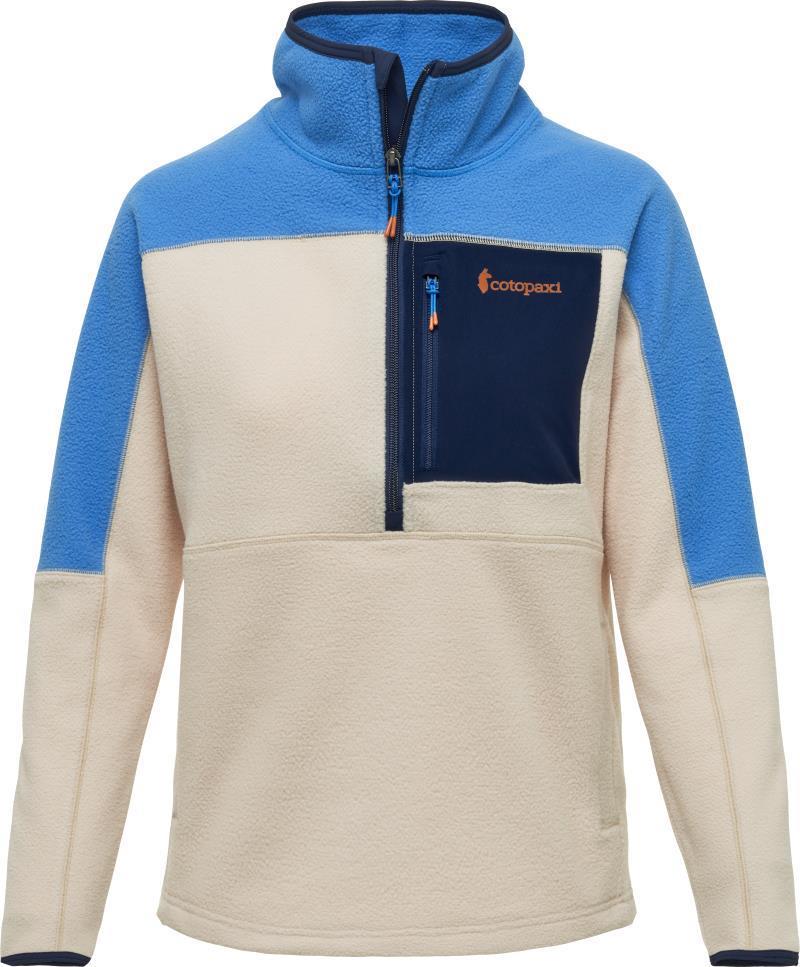 Abrazo Fleece Half-Zip Jacket - Womens - Azul / Cream 1