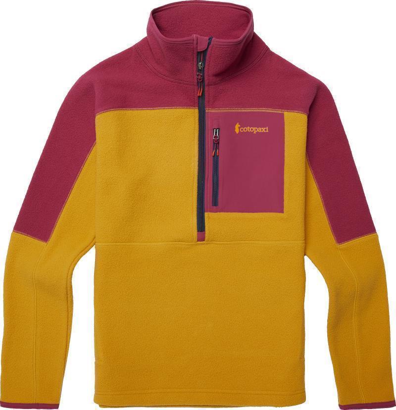 Abrazo Fleece Half-Zip Jacket - Womens - Raspberry / Amber 1