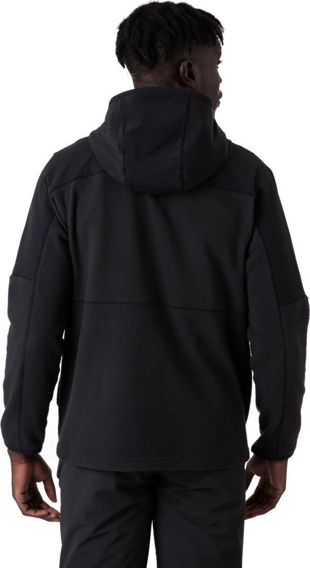Abrazo Fleece Hooded Full-Zip Jacket - Mens - Black 2