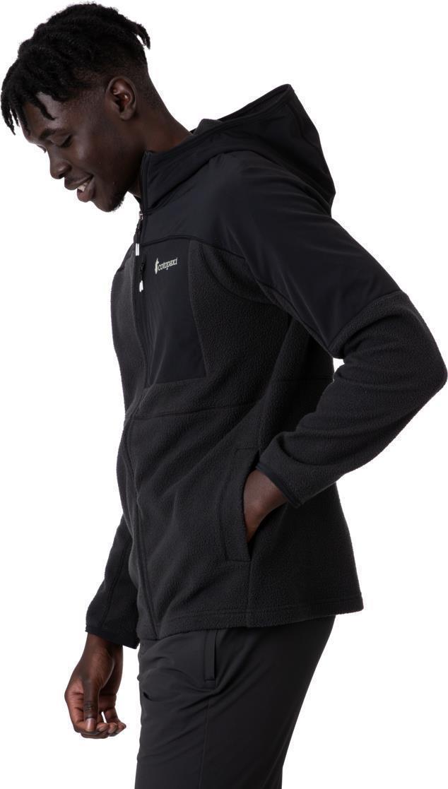 Abrazo Fleece Hooded Full-Zip Jacket - Mens - Black 3