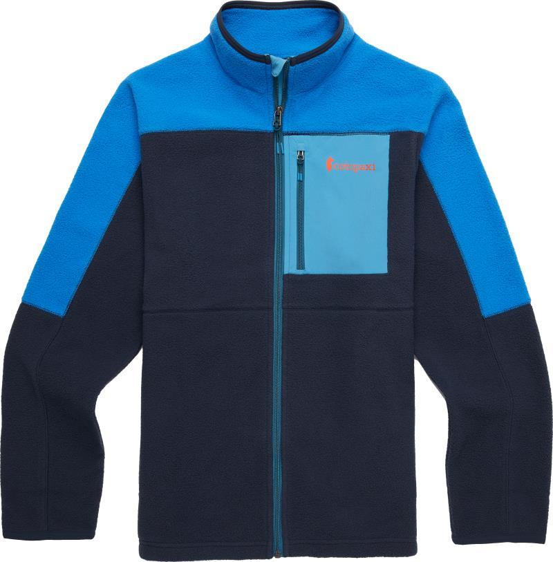 Abrazo Fleece Hooded Full-Zip Jacket - Mens - Carbon / Atlantic 1