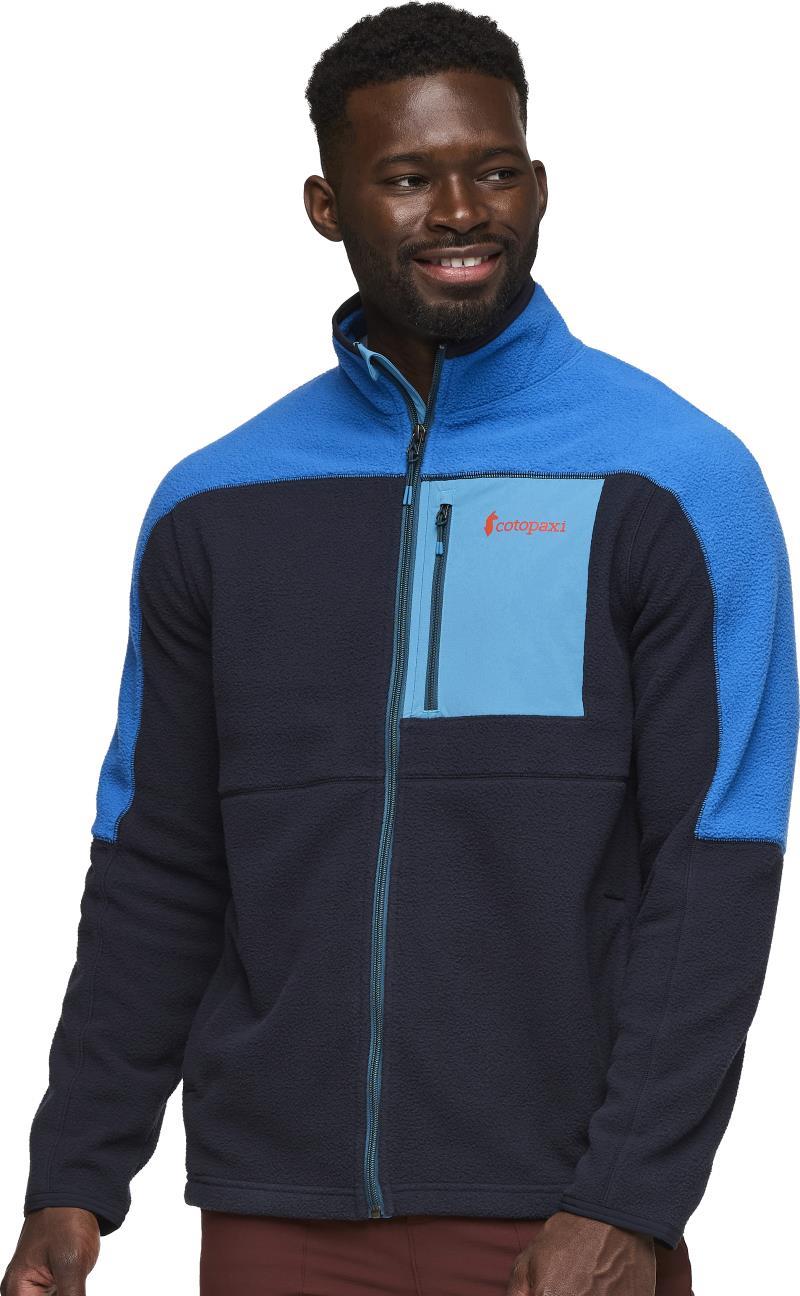 Abrazo Fleece Hooded Full-Zip Jacket - Mens - Carbon / Atlantic 3