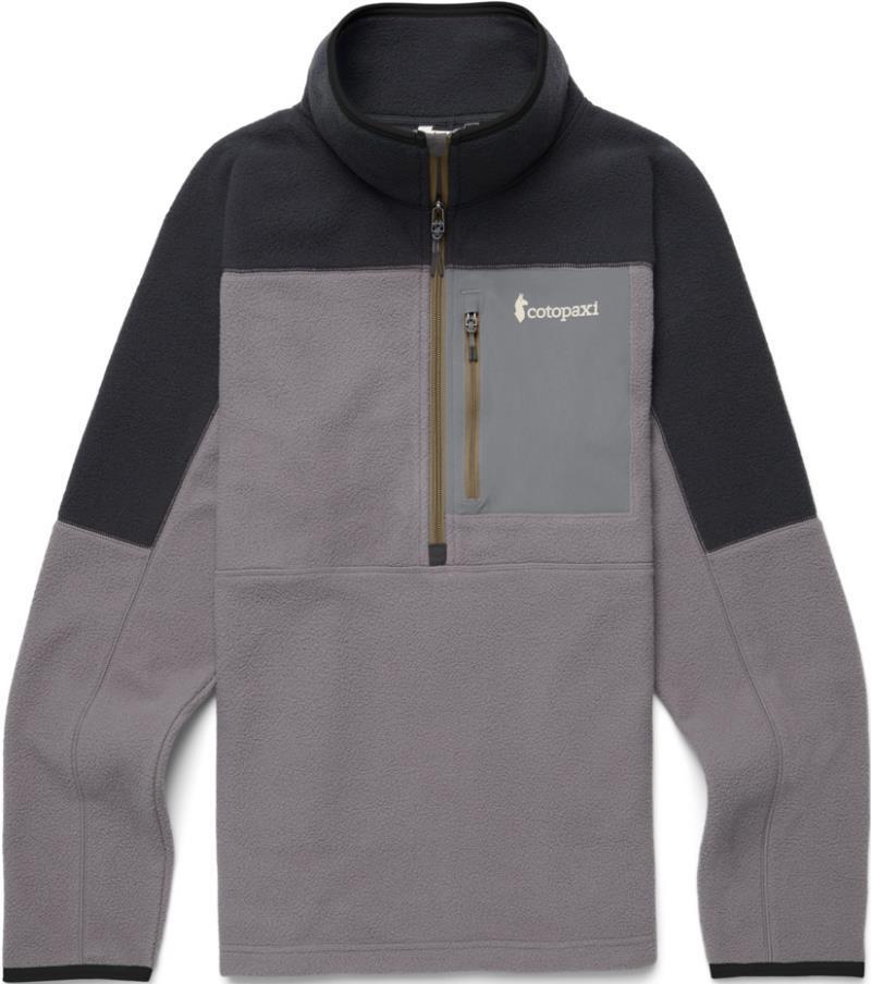Abrazo Fleece Hooded Full-Zip Jacket - Mens - Cinder / Black 1