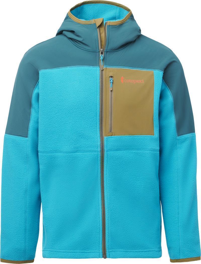 Abrazo Fleece Hooded Full-Zip Jacket - Mens - Deep Ocean / Mineral Blue 1