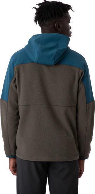 Abrazo Fleece Hooded Full-Zip Jacket - Mens - Indigo / Iron 2