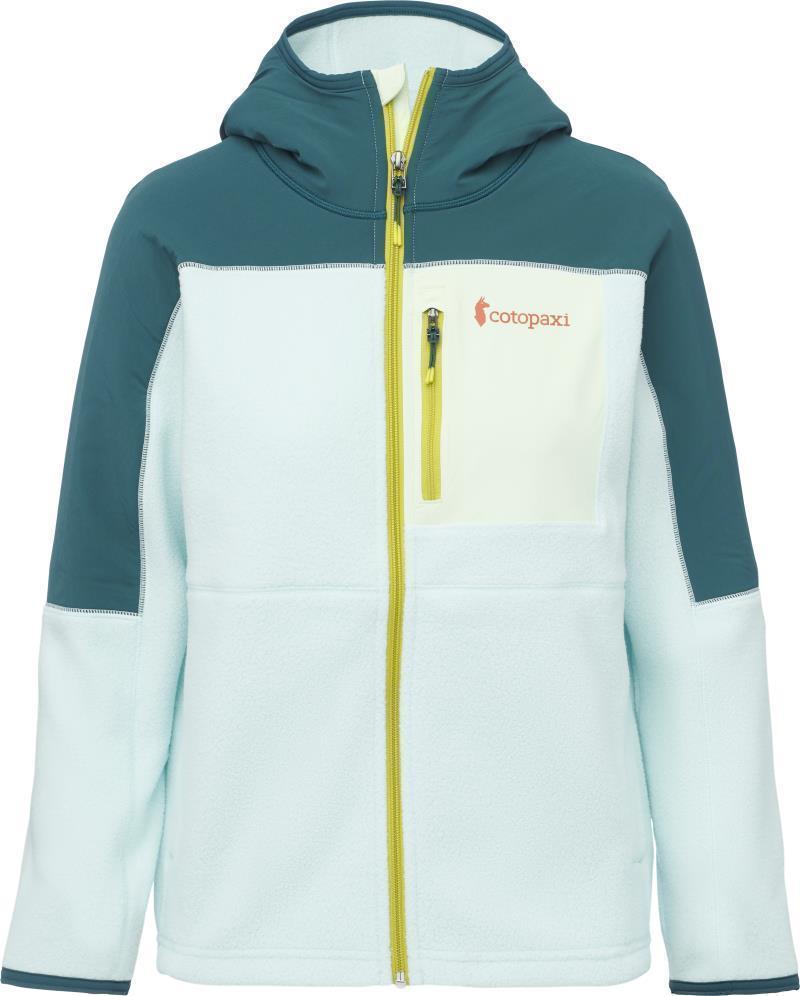 Abrazo Hooded Full-Zip Fleece Jacket - Womens - Deep Ocean / Ice 1