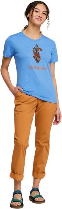 Altitude Llama Organic T-Shirt - Womens - Lupine 4