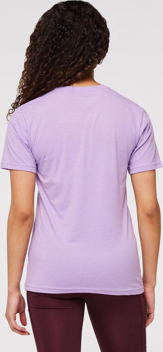 Altitude Llama Organic T-Shirt - Womens - Wisteria 4