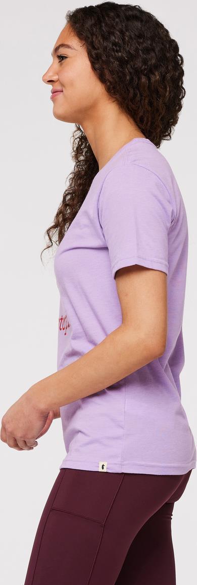 Altitude Llama Organic T-Shirt - Womens - Wisteria 5