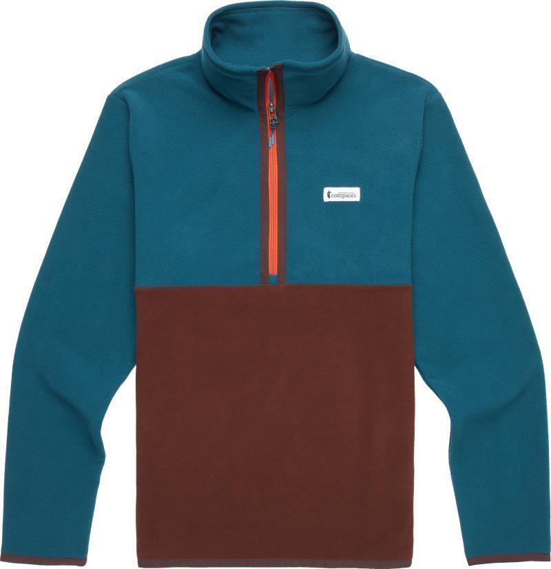 Amado Fleece Pullover - Mens - Abyss / Chestnut 1