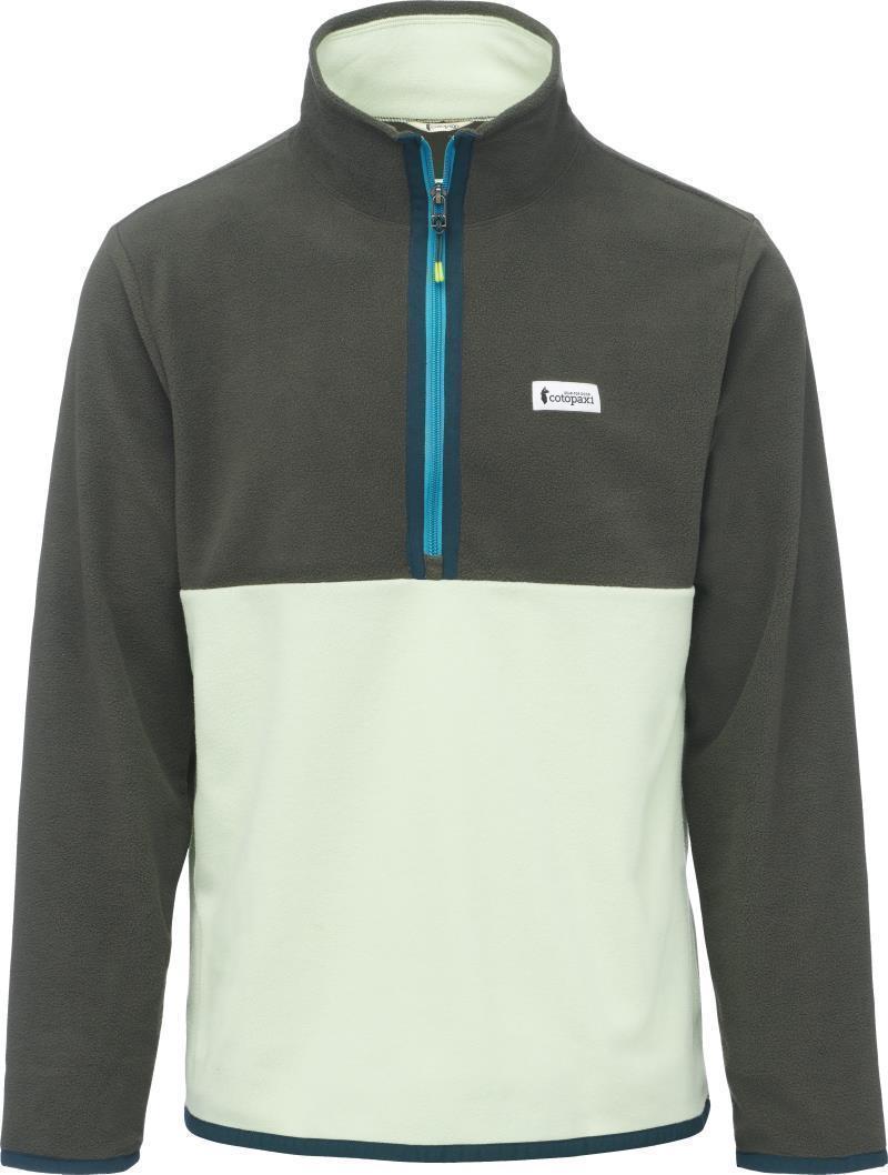 Amado Fleece Pullover - Mens - Iron / Lichen 1