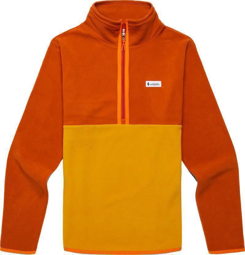 Amado Fleece Pullover - Mens - Mezcal / Amber 1