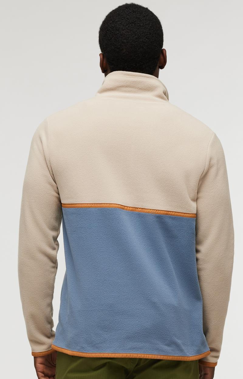Amado Fleece Pullover - Mens - Oatmeal / Tempest 4