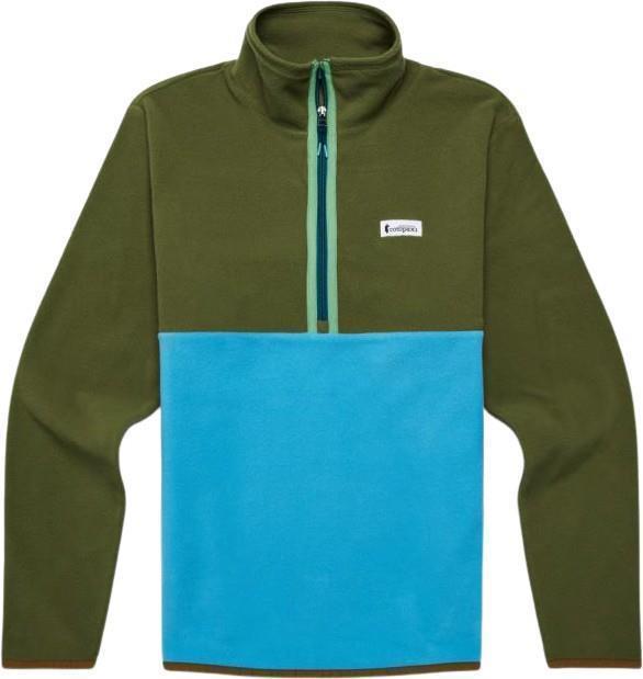 Amado Fleece Pullover - Mens - Pine / Poolside 1