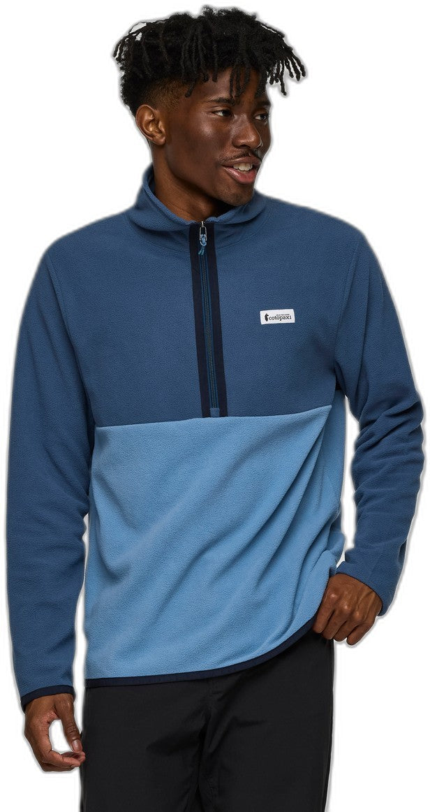 Amado Fleece Pullover - Mens - deep sea / fjord 1