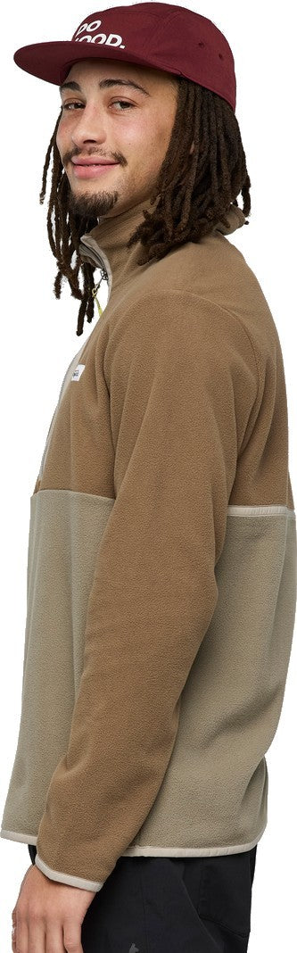 Amado Fleece Pullover - Mens - dune / stone 1