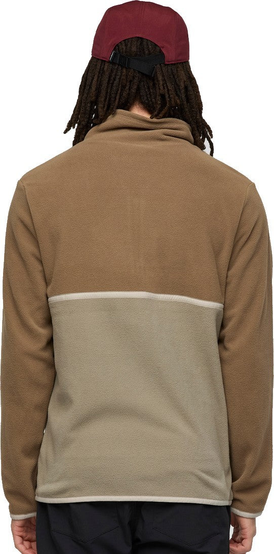 Amado Fleece Pullover - Mens - dune / stone 1