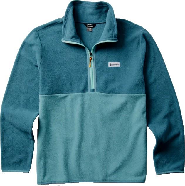 Amado Fleece Pullover - Mens - ocean / everglade 1
