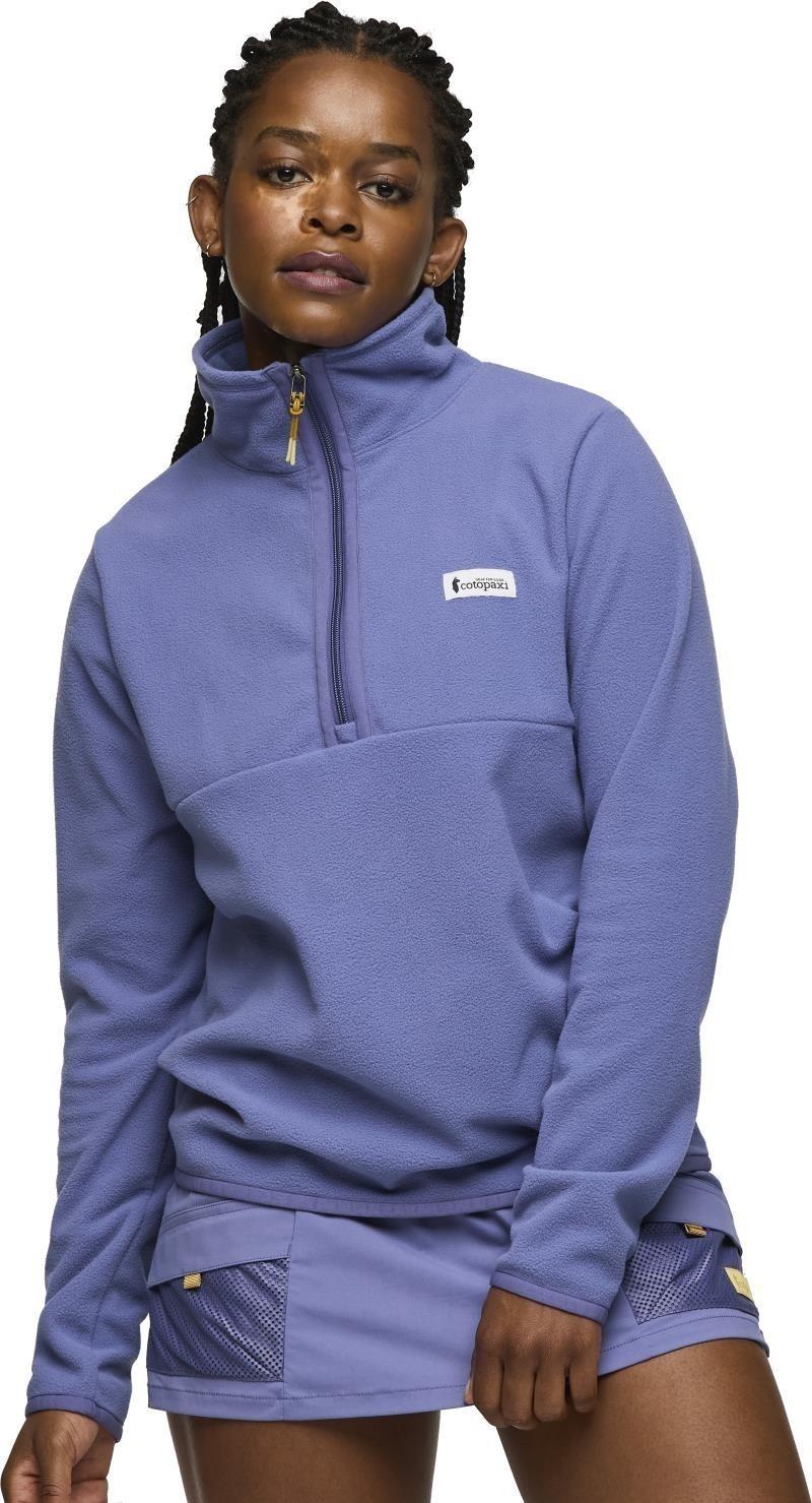Amado Fleece Pullover - Womens - blue smoke 1