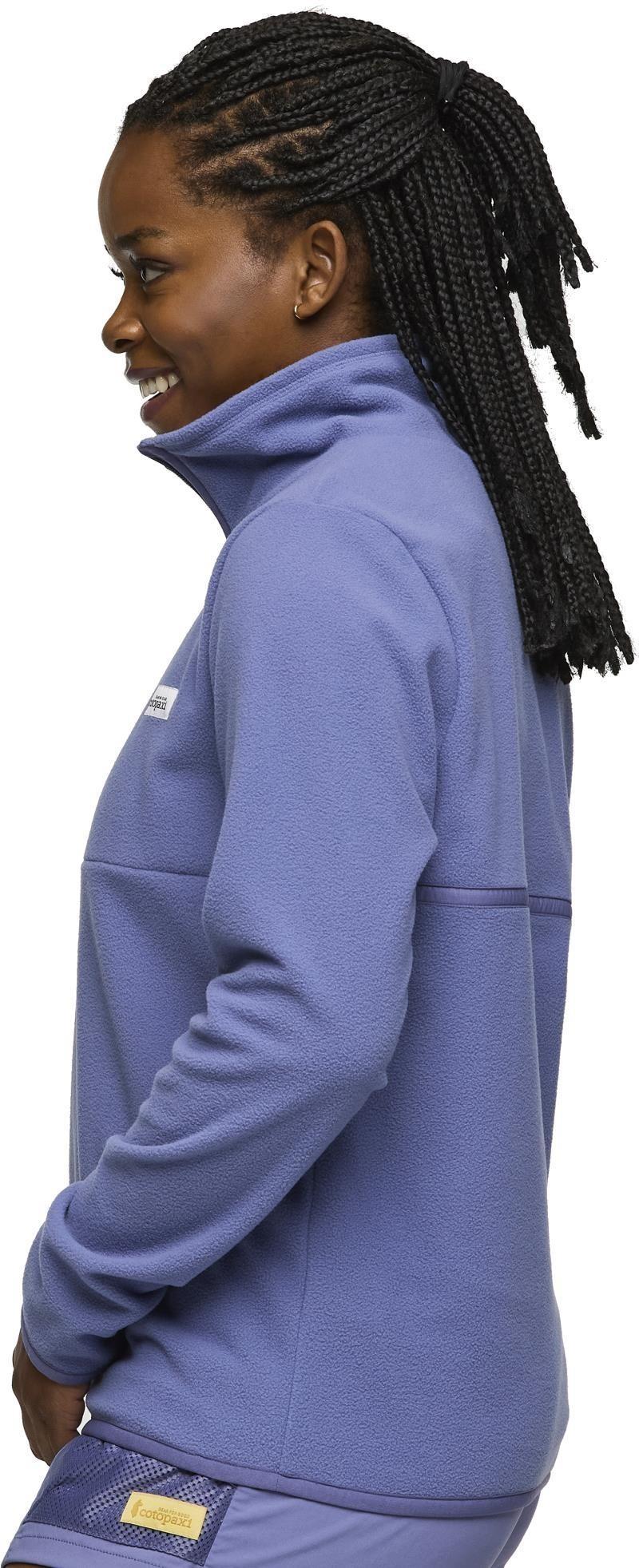 Amado Fleece Pullover - Womens - blue smoke 1