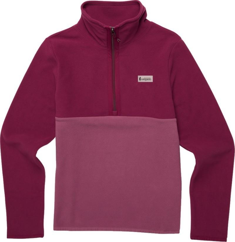 Amado Fleece Pullover - Womens - jam / fig 1
