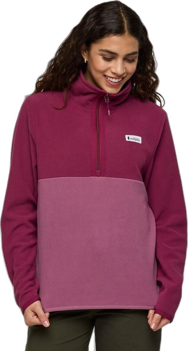 Amado Fleece Pullover - Womens - jam / fig 1