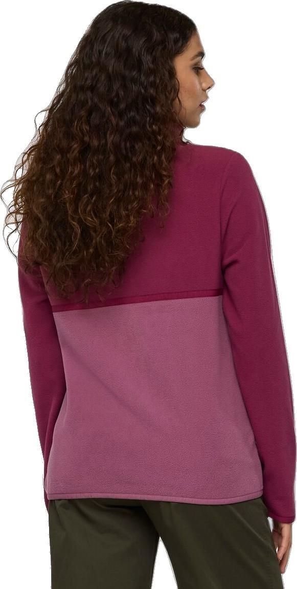 Amado Fleece Pullover - Womens - jam / fig 1