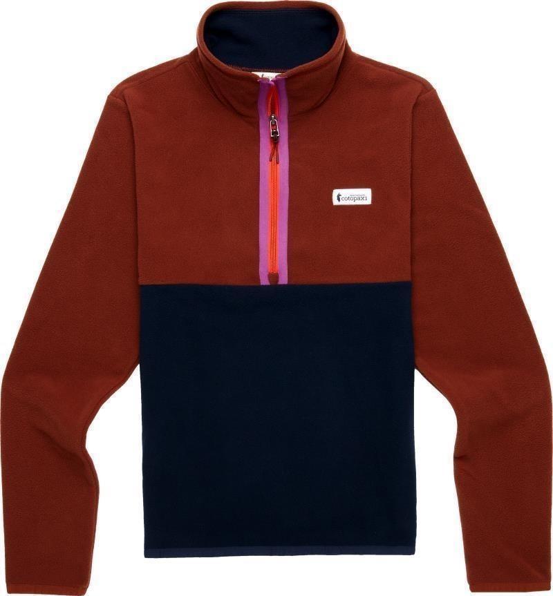 Amado Fleece Pullover - Womens - rusty / carbon 1