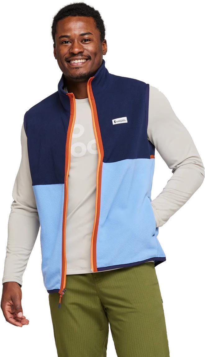 Amado Fleece Vest - Mens - maritime / lupine 1