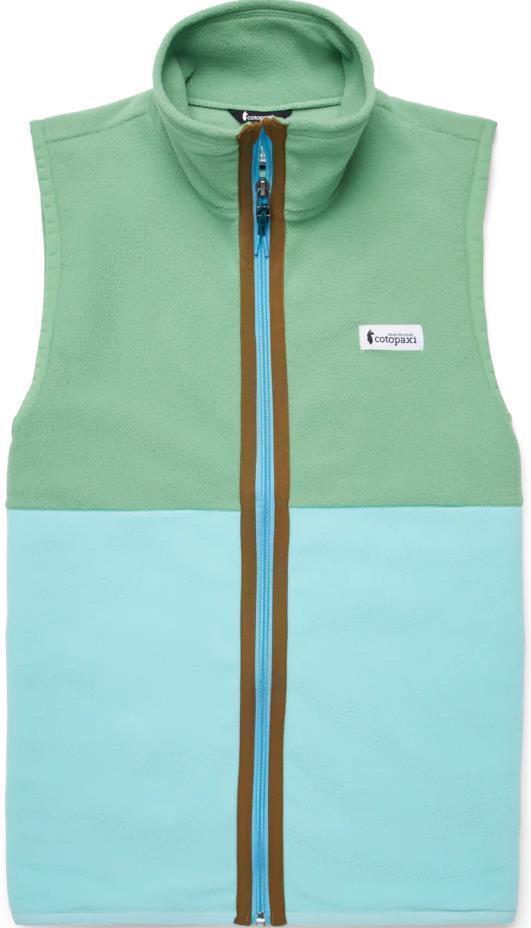 Amado Fleece Vest - Womens - Kelp / Sea Glass 1