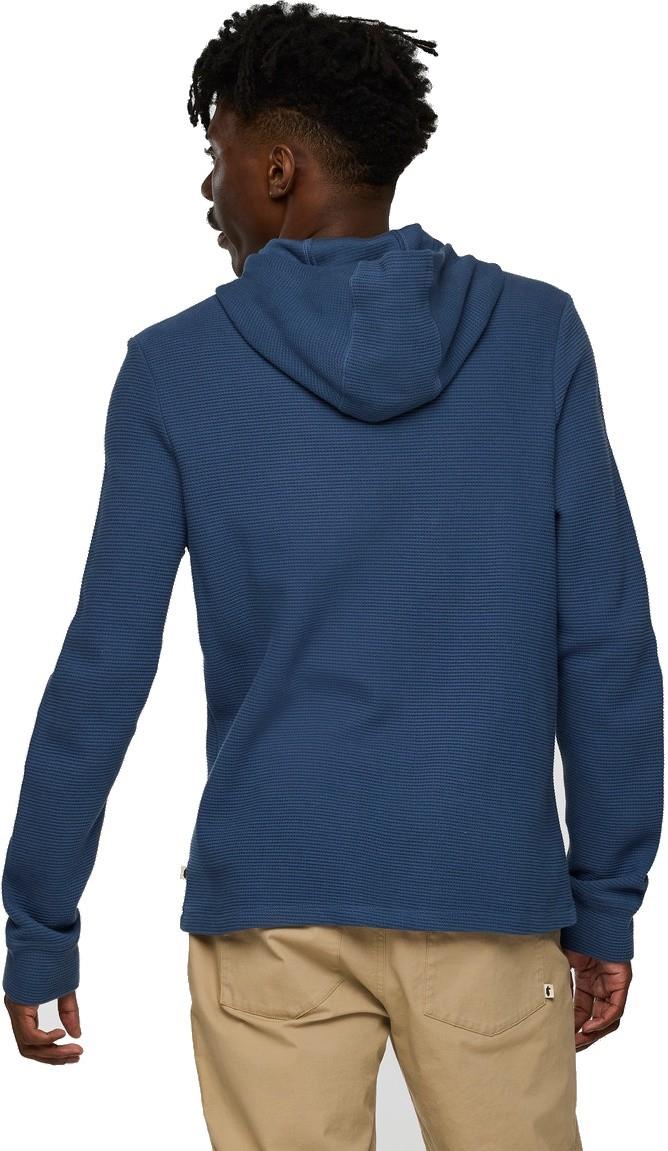 Atajo LS Waffle Hoodie - Mens - deep sea 1