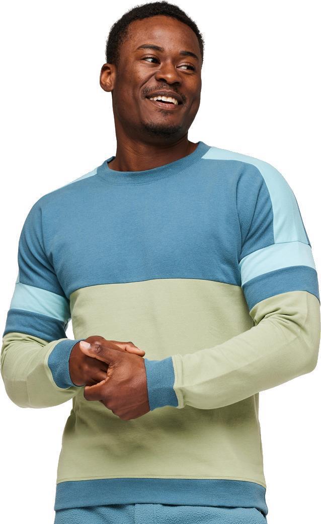 Bandera Organic Sweatshirt - Mens - Blue Spruce / Aspen 1