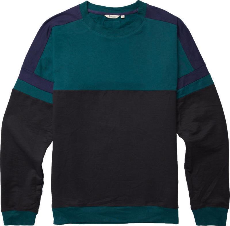 Bandera Organic Sweatshirt - Mens - Deep Ocean / Black 1