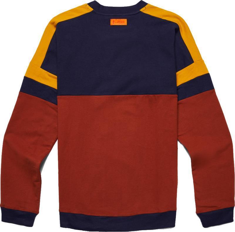 Bandera Organic Sweatshirt - Mens - Maritime / Spice 2