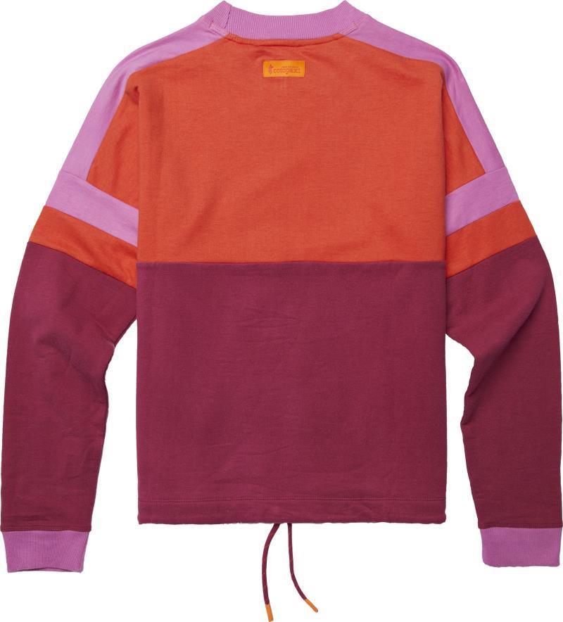 Bandera Organic Sweatshirt - Womens - Canyon / Raspberry 2
