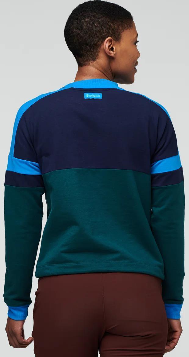 Bandera Organic Sweatshirt - Womens - Maritime / Deep Ocean 3