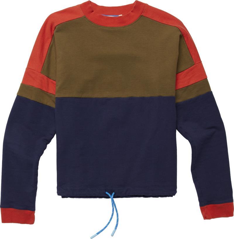 Bandera Organic Sweatshirt - Womens - Oak / Maritime 2