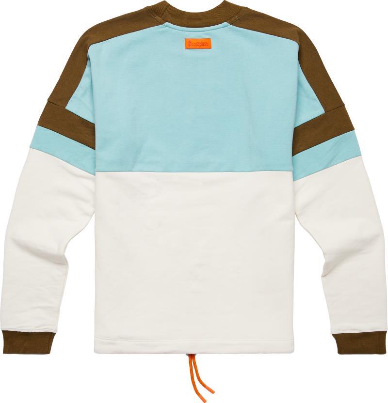 Bandera Organic Sweatshirt - Womens - Sea Glass / Bone 2