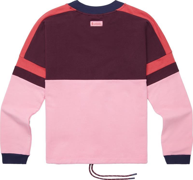 Bandera Organic Sweatshirt - Womens - Wine / Watermelon 1