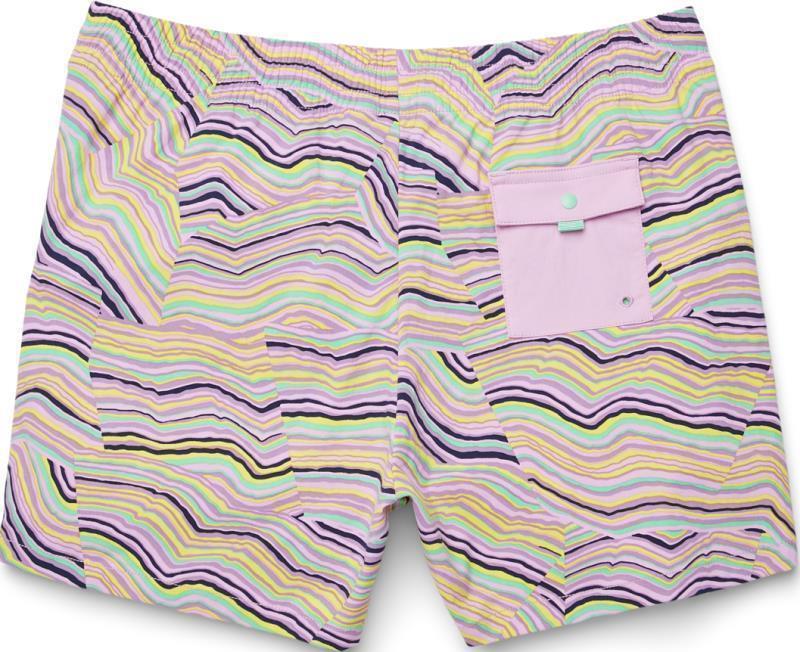 Brinco Shorts, 3" Inseam, Printed - Womens - lemonade / orchid bloom 1