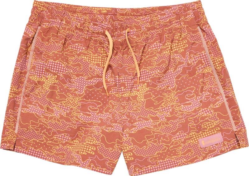 Brinco Shorts, 3" Inseam, Printed - Womens - scenic route faded brick 1