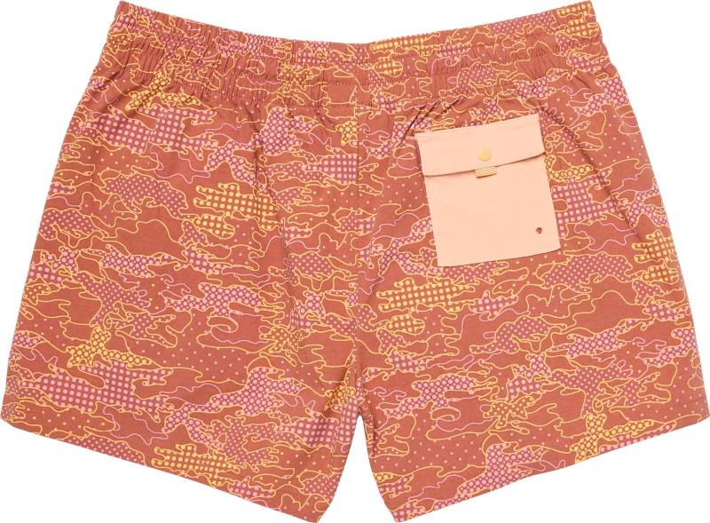 Brinco Shorts, 3" Inseam, Printed - Womens - scenic route faded brick 1