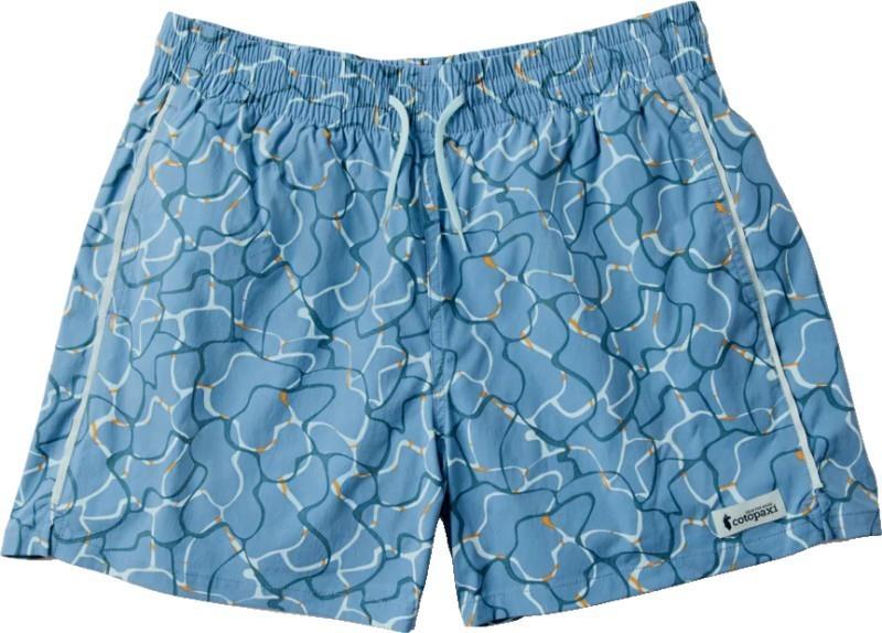 Brinco Shorts, 5" Inseam, Printed - Mens - splash steel blue 1