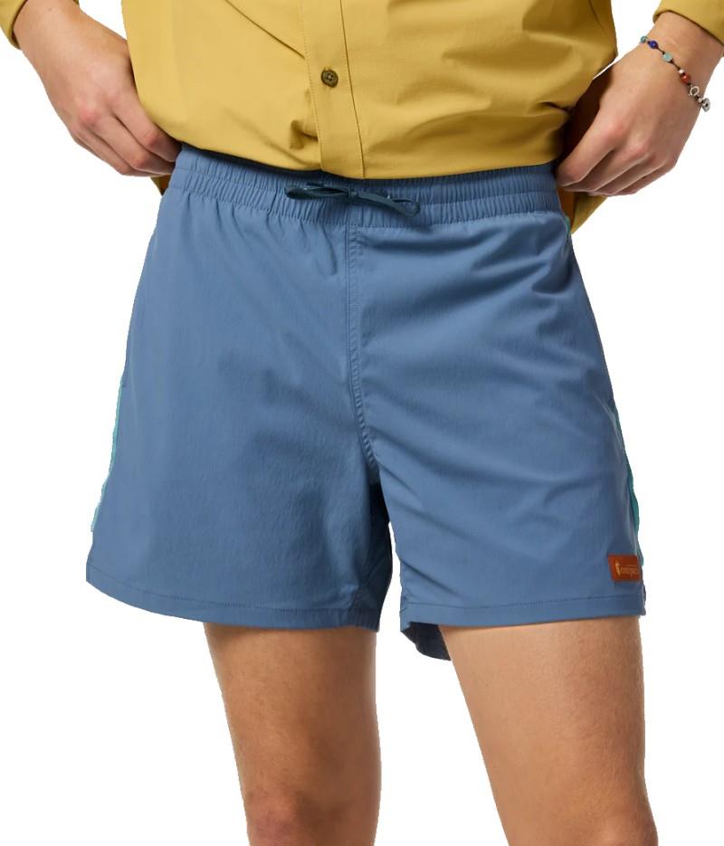 Brinco Shorts, 5" Inseam, Solid - Mens - steel blue 1