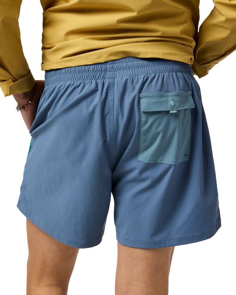 Brinco Shorts, 5" Inseam, Solid - Mens - steel blue 1