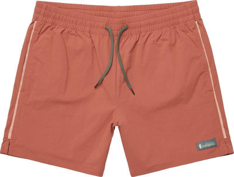 Brinco Shorts, 5" Inseam, Solid - Womens - Faded Brick 1