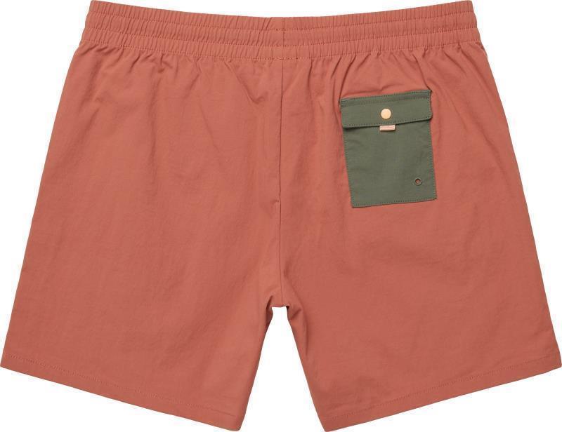 Brinco Shorts, 5" Inseam, Solid - Womens - Faded Brick 2