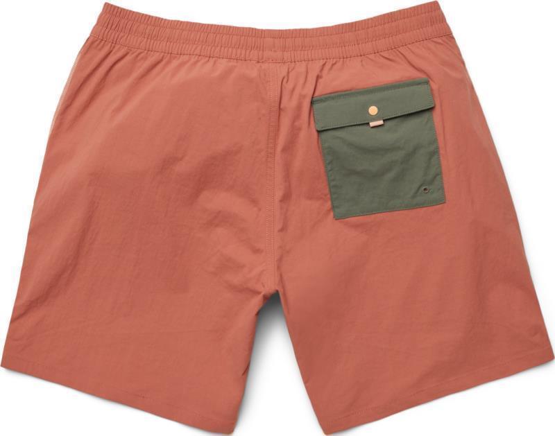 Brinco Shorts, 7" Inseam, Solid - Mens - Faded Brick 2