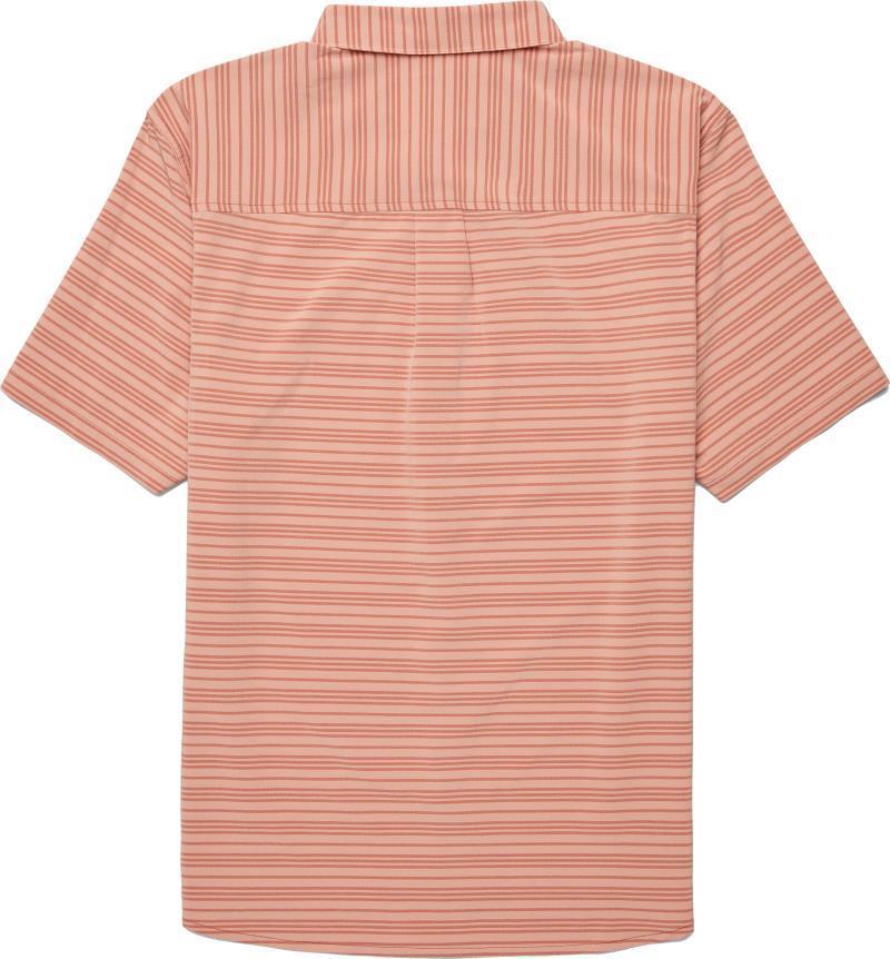 Cambio Button Up Shirt, Printed - Mens - Faded Brick 2
